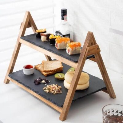 2-Tier Slate Dessert Stand Cake (2)