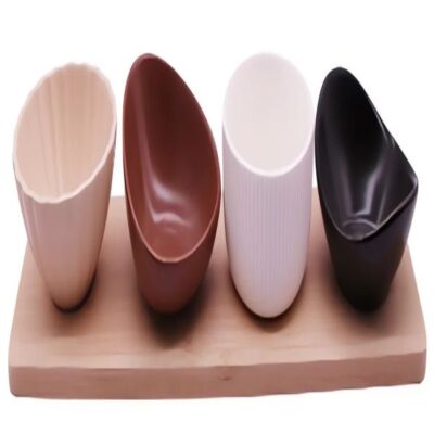 4 ceramic bowl with glaze colors dia9x5, 10x8.5x5 dia8x5, 9.5x8x4.5