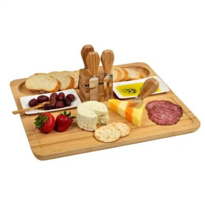 Bamboo Tray For Cheese Serving tray (2)