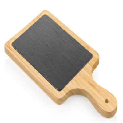 Bamboo and slate serving board-3-1