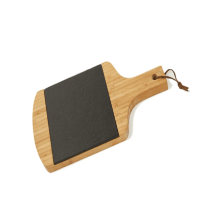 Bamboo and slate serving board-3-3