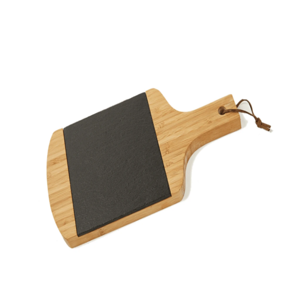 Bamboo and slate serving board-3-3