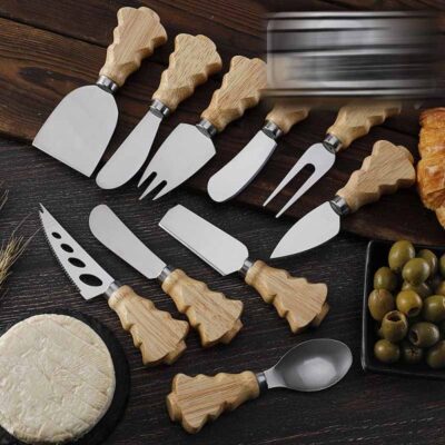 Cheese knives set