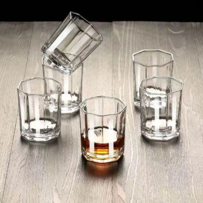 Glass decanter set