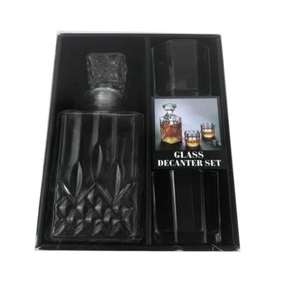 Glass decanter set-4