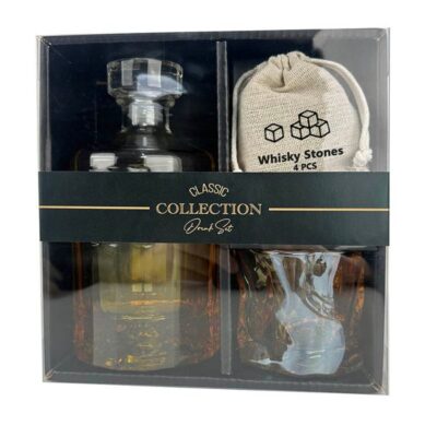 Glass drink set Men gift-2