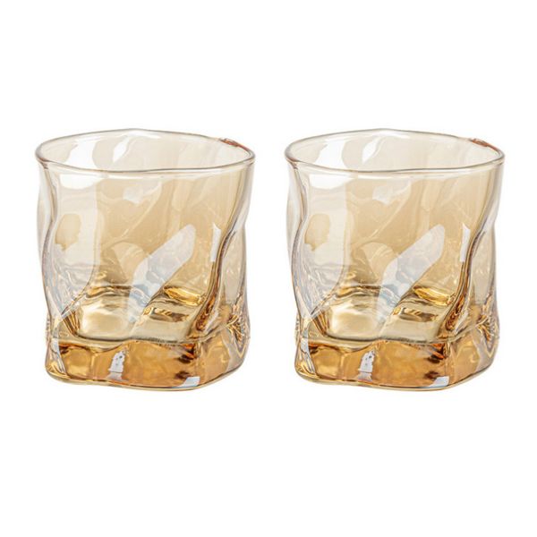 Set of 2pcs Glass drink set Men gift-2