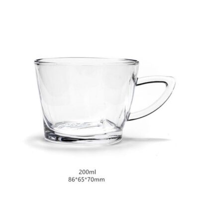 Set of 2pcs coffee cup with saucers-2