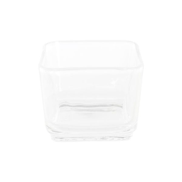 Set of 3pcs glass snack jar with tray-2