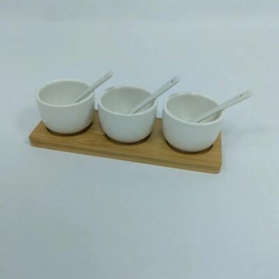 Set of 3pcs tapas set with tray-2