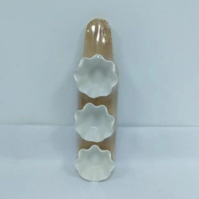 Set of 3pcs tapas set with tray