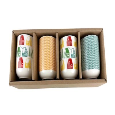 Set of 4pcs cups in kraft box packing-2