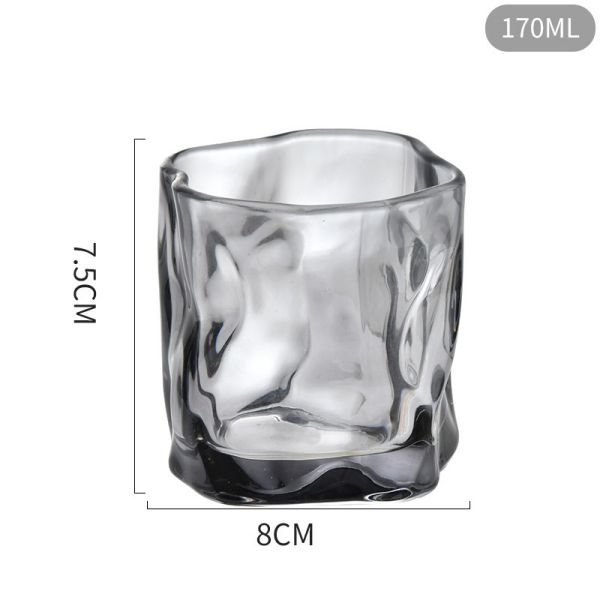 Set of 4pcs whisky cup set with stone-2