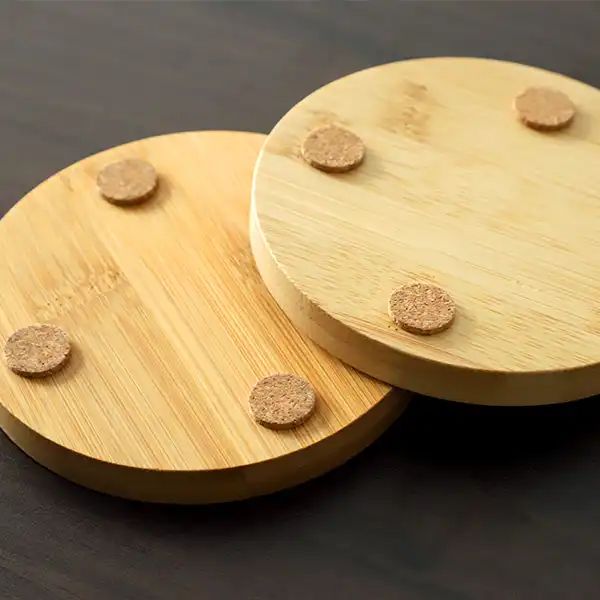 Set of 6 Round Coasters for Drinking Glasses and Cups (4) Set of 6 Round Coasters for Drinking Glasses and Cups (4)