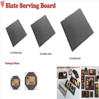 Square slate serving board-4
