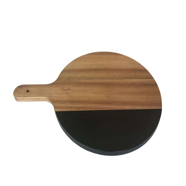 acacia Wood Paddle Slate Board (3)