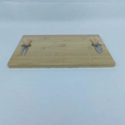 cheese and crackers tray with knife-2