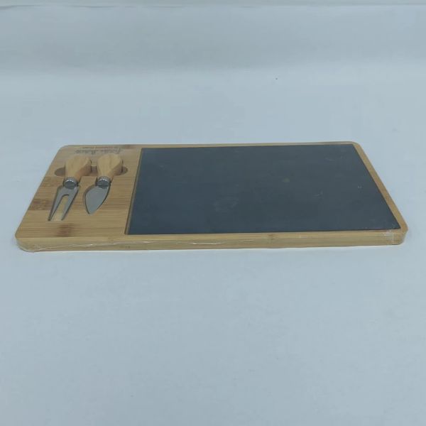 cheese and crackers tray with knife-1