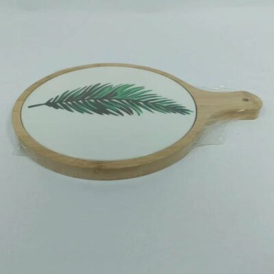 food serving tray with design-