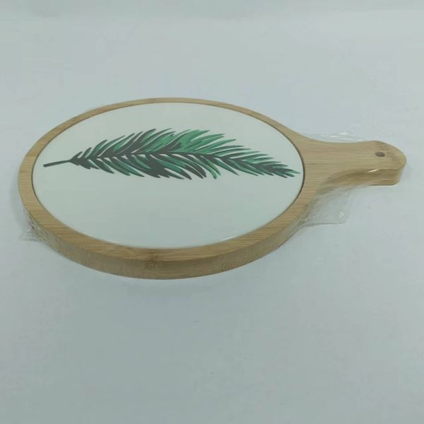 food serving tray with design-