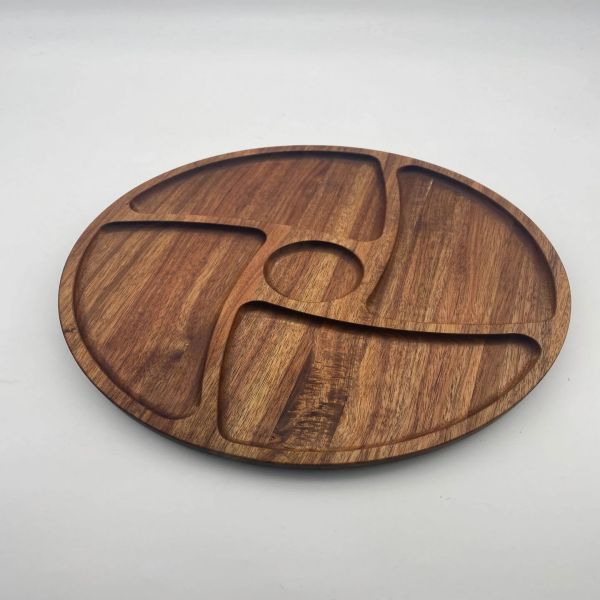 wood food serving tray